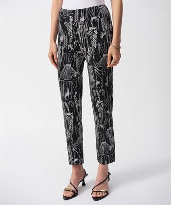Joseph Ribkoff pull-on broek print