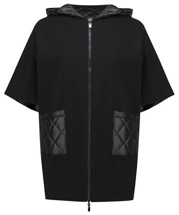 Joseph Ribkoff reversible vest met capuchon
