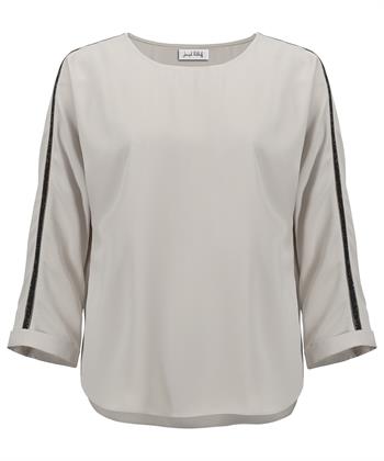 Joseph Ribkoff silky blouse strass mouw