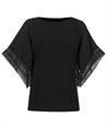 Joseph Ribkoff slinky top kant mouw