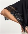 Joseph Ribkoff slinky top kant mouw