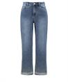 Joseph Ribkoff straight jeans strass cropped