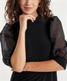 Joseph Ribkoff top mouw organza