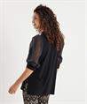 Joseph Ribkoff top mouw organza