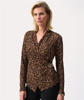 Joseph Ribkoff top overslag panterprint
