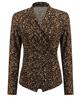 Joseph Ribkoff top overslag panterprint