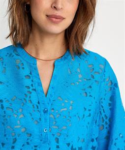 KYRA ausbrenner blouse bloemen Tamara