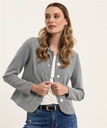 KYRA blazer jacquard motief Sjuul