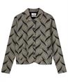 KYRA blazervest grafisch jacquard Raaf