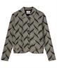 KYRA blazervest grafisch jacquard Raaf