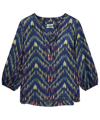 KYRA blouse transparant streepmotief Danee