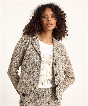 KYRA bouclé blazerjasje lurex Tillie