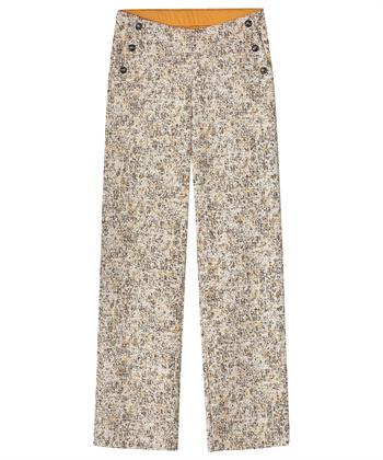 KYRA bouclé broek lurex Tony