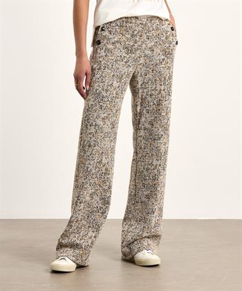 KYRA bouclé broek lurex Tony