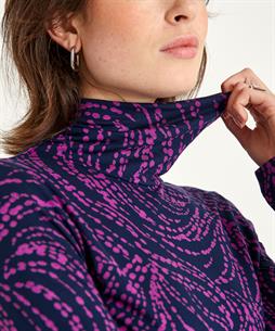 KYRA colshirt stippel print