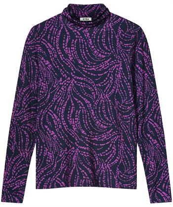 KYRA colshirt stippel print