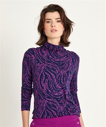 KYRA colshirt stippel print