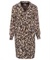 KYRA crepe jurk animalprint Britta