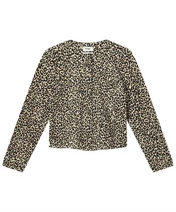 KYRA denim jasje panterprint Jacira