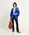 KYRA jacquard poncho Gradient