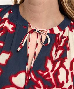 KYRA jurk ballonmouw bloemen Valentina