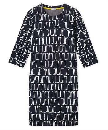 KYRA jurk geo print Dory