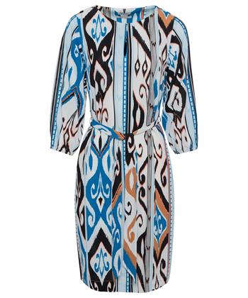 KYRA jurk ikat print streep Ida