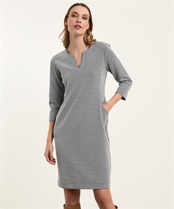 KYRA jurk jacquard motief Synne
