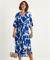 KYRA jurk met strik floral print Kiki