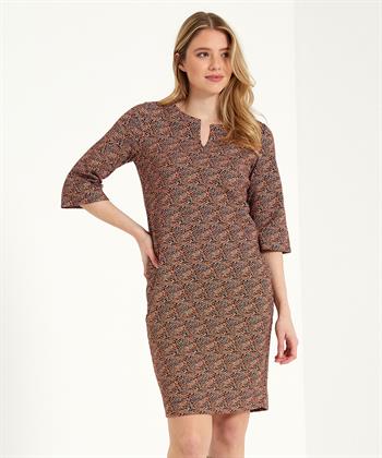 KYRA jurk minimal print Bette