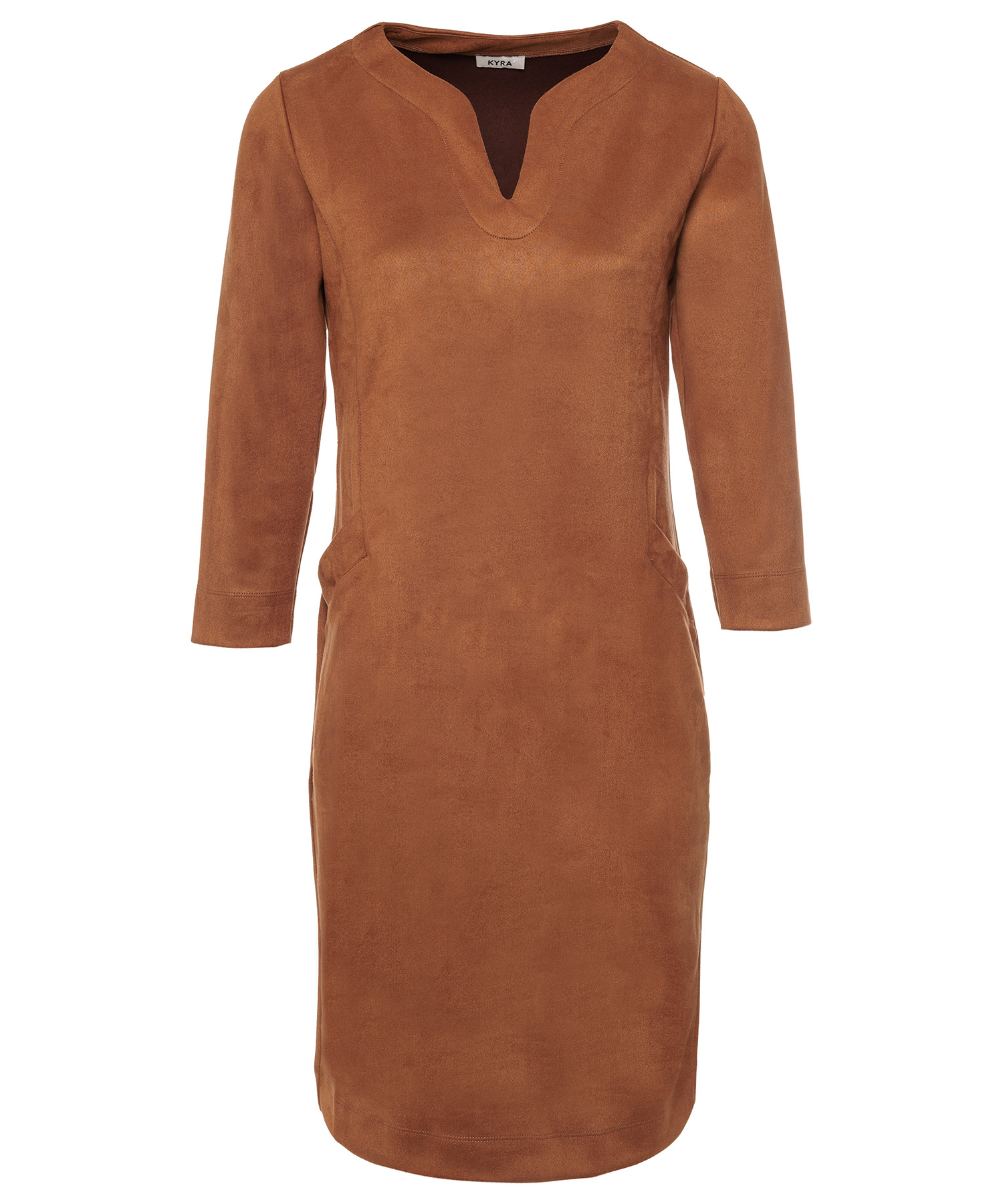 Suedine jurk clearance