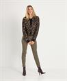 KYRA korte blazer lurex panter Venna