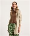 KYRA lang linnenmix vest Evira