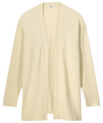 KYRA lang linnenmix vest Evira