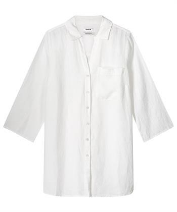 KYRA lange linnen blouse Mabel