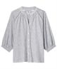 KYRA linnenmix blouse pinstripe Inessa
