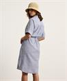 KYRA linnenmix jurk pinstripe Isolde