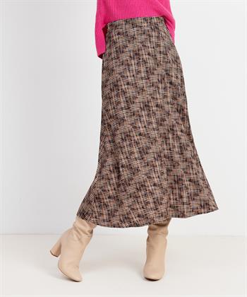 KYRA maxi-rok Sita grafische print