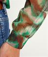 KYRA mesh blouse ikat print Mila