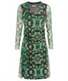 KYRA mesh jurk ikat print Maxime