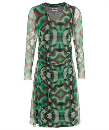 KYRA mesh jurk ikat print Maxime