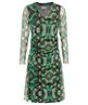 KYRA mesh jurk ikat print Maxime