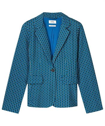 KYRA multicolor structuur blazer Fenna