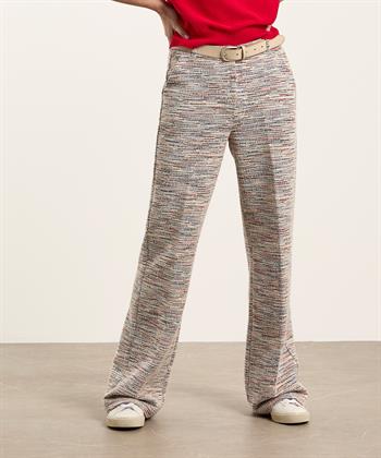 KYRA palazzo broek multicolor bouclé Nova