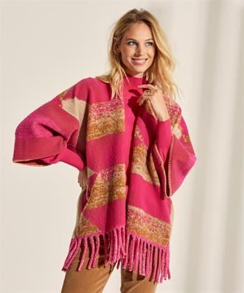 KYRA poncho Graphic