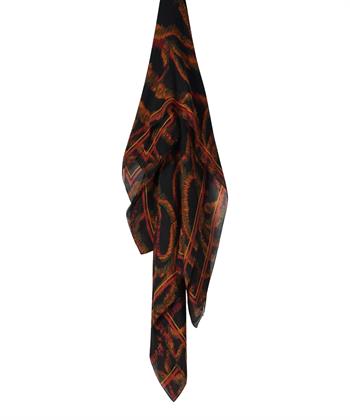 KYRA sjaal multicolor print Lou