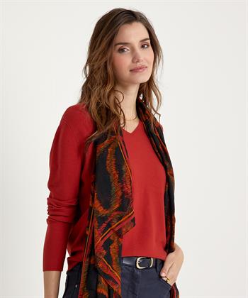 KYRA sjaal multicolor print Lou