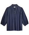 KYRA soft denim blouse Lodee