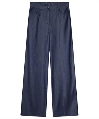 KYRA soft denim wide leg broek Lucette