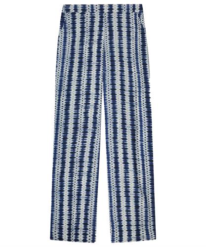 KYRA tie dye stripes palazzo broek